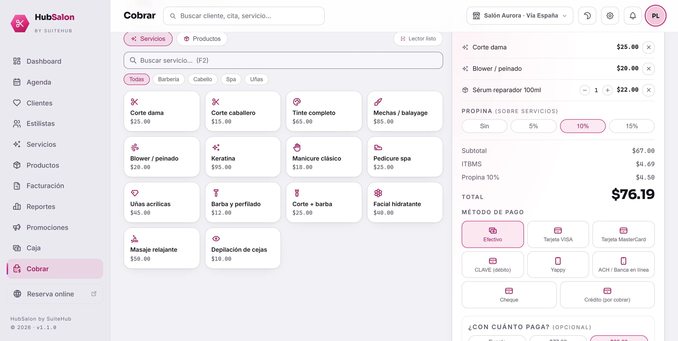 Cobrar y facturar en un ticket